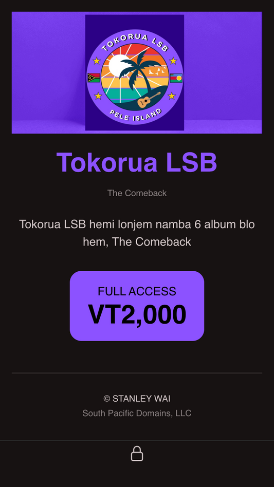 Tokorua LSB - The Comeback